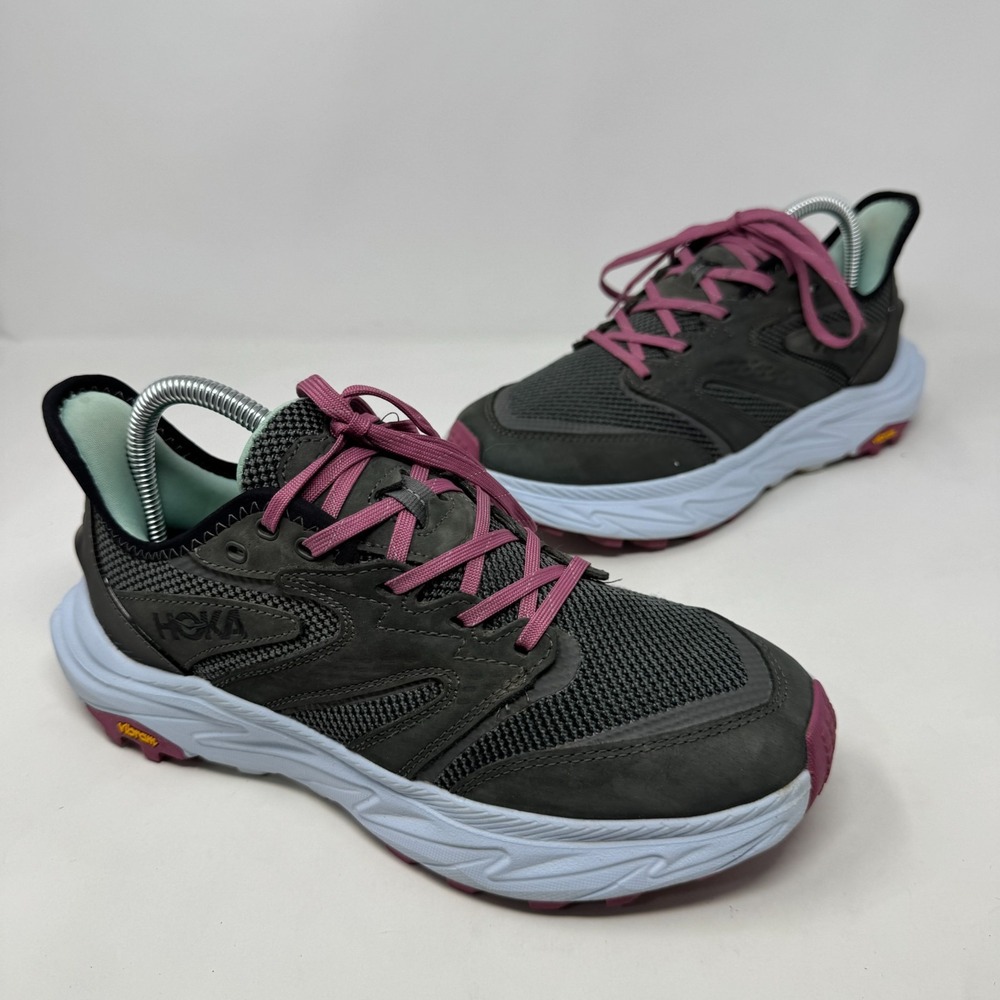 Hoka Anacapa 2 Freedom Hiking Shoe Sneaker Outer Orbit Overcast Women's 7.5 B
